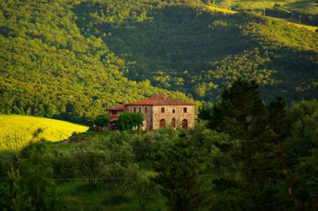 Podere Casella Villa Castiglione dʼOrcia Exteriör bild