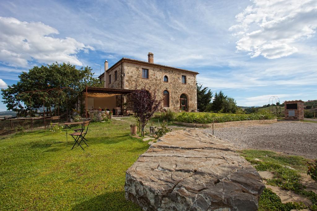 Podere Casella Villa Castiglione dʼOrcia Exteriör bild